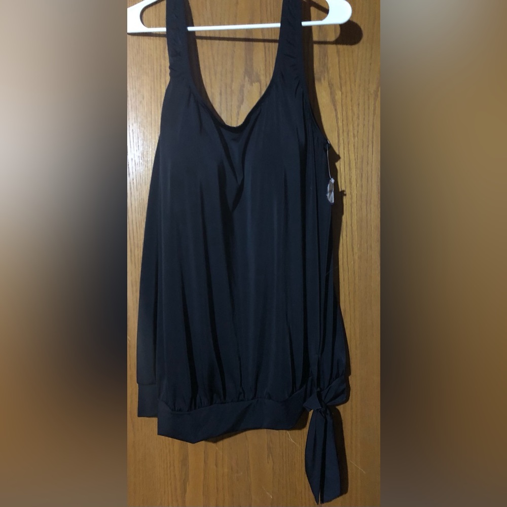 Swimsuits for All Blouson Tankini Top